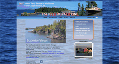 Desktop Screenshot of isleroyale.com
